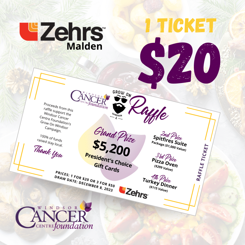 Zehrs Raffle Product