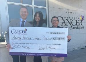 Windsor Cancer Centre Foundation Provides Over $2.7 Million to Support Local Cancer Care